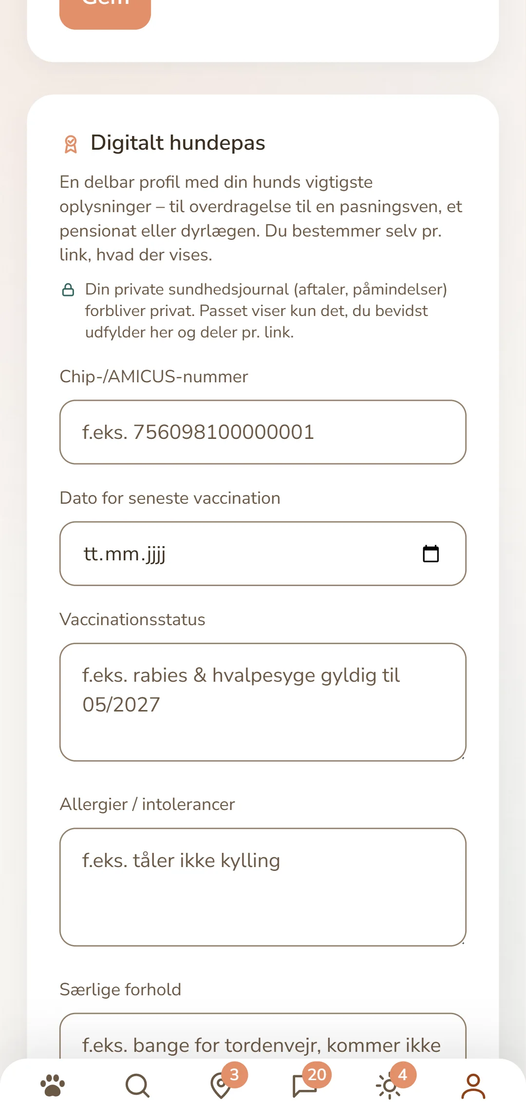 Det digitale hundepas: chipnummer, vaccinationsstatus og allergier