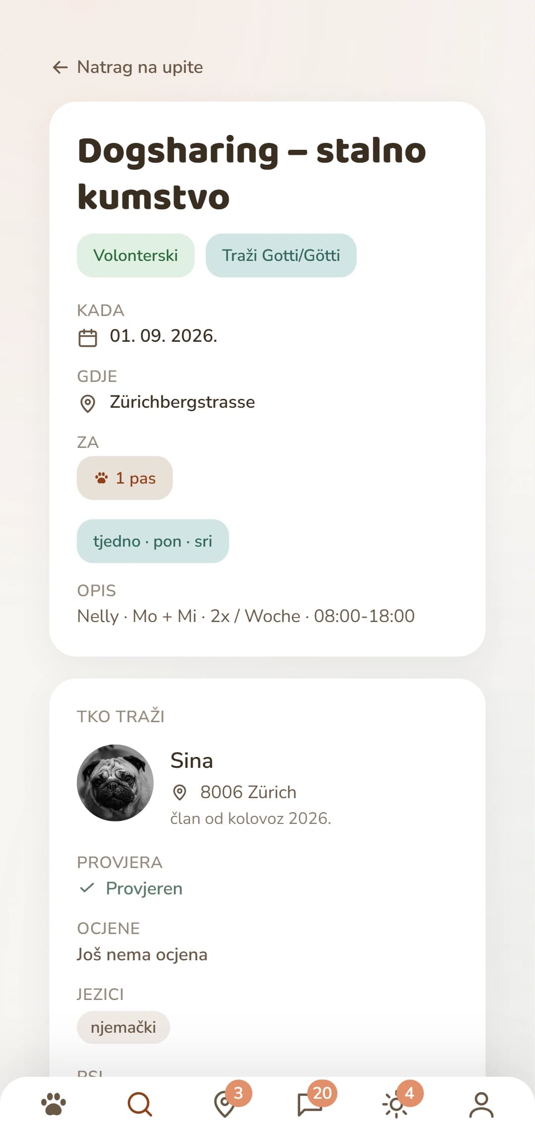Oglas za Dogsharing u detaljima: razdoblje, mjesto i tko stoji iza njega