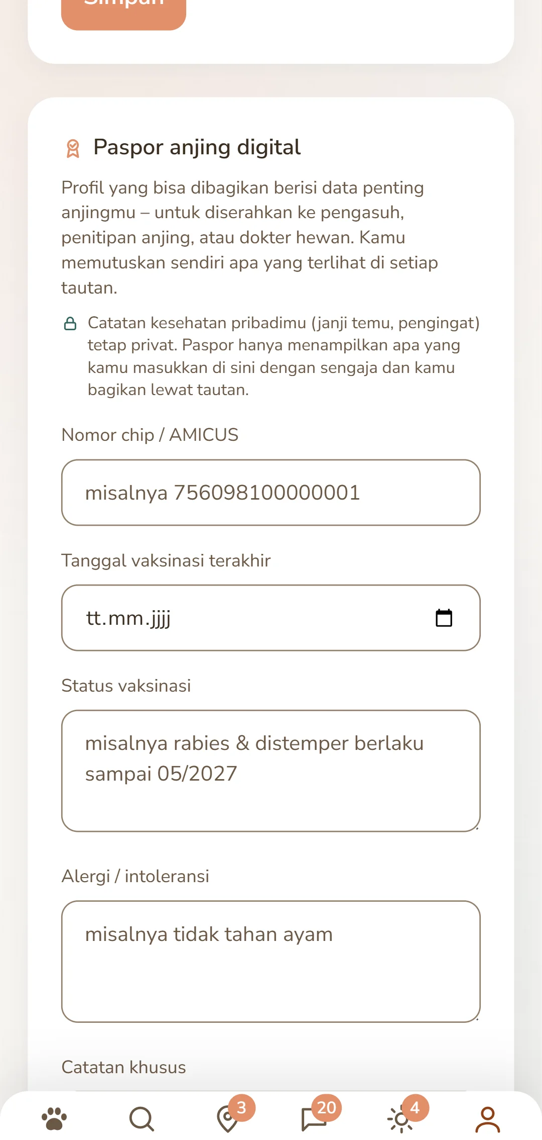 Paspor anjing digital: status vaksinasi dan alergi untuk dibagikan – tanpa nomor chip