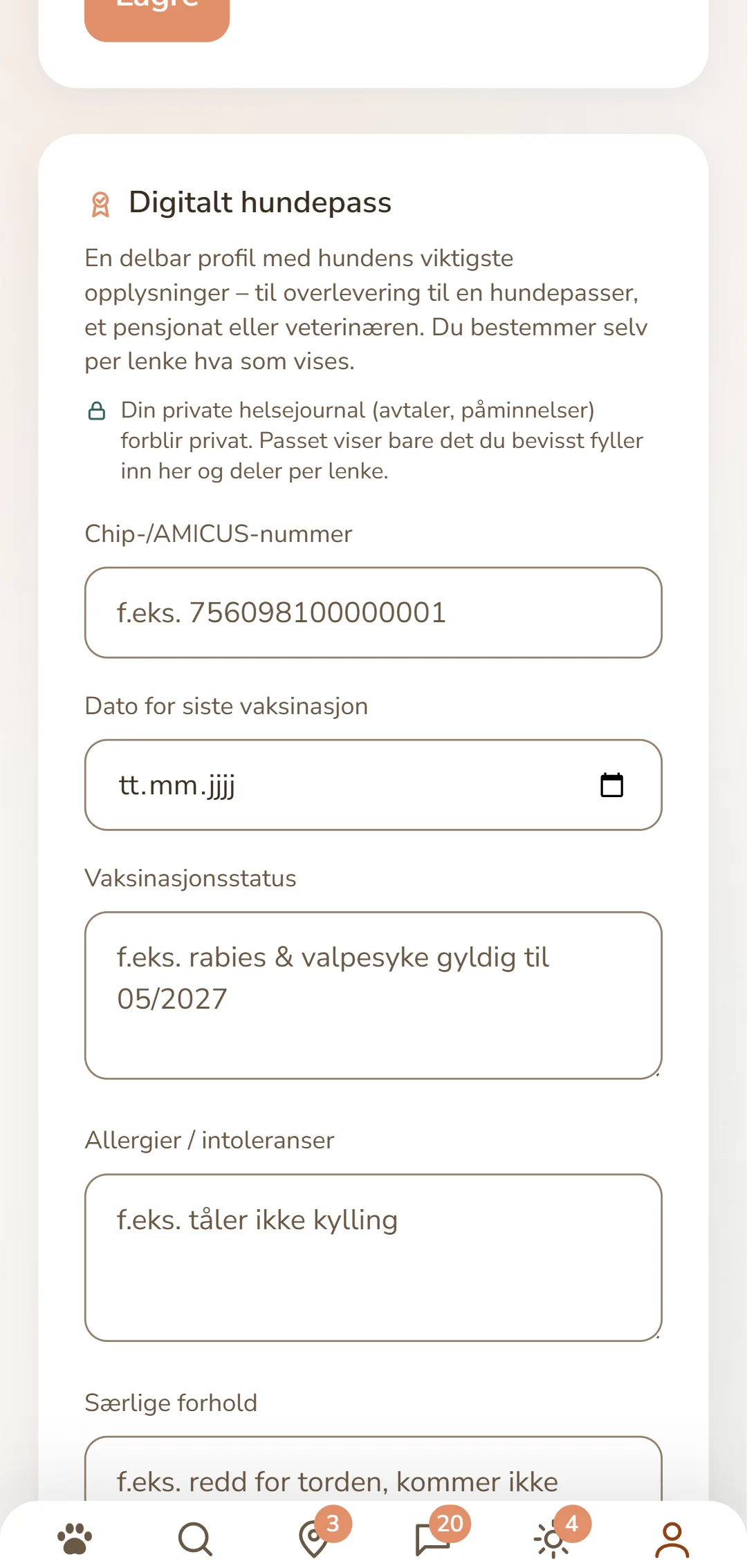 Det digitale hundepasset: chipnummer, vaksinasjonsstatus og allergier