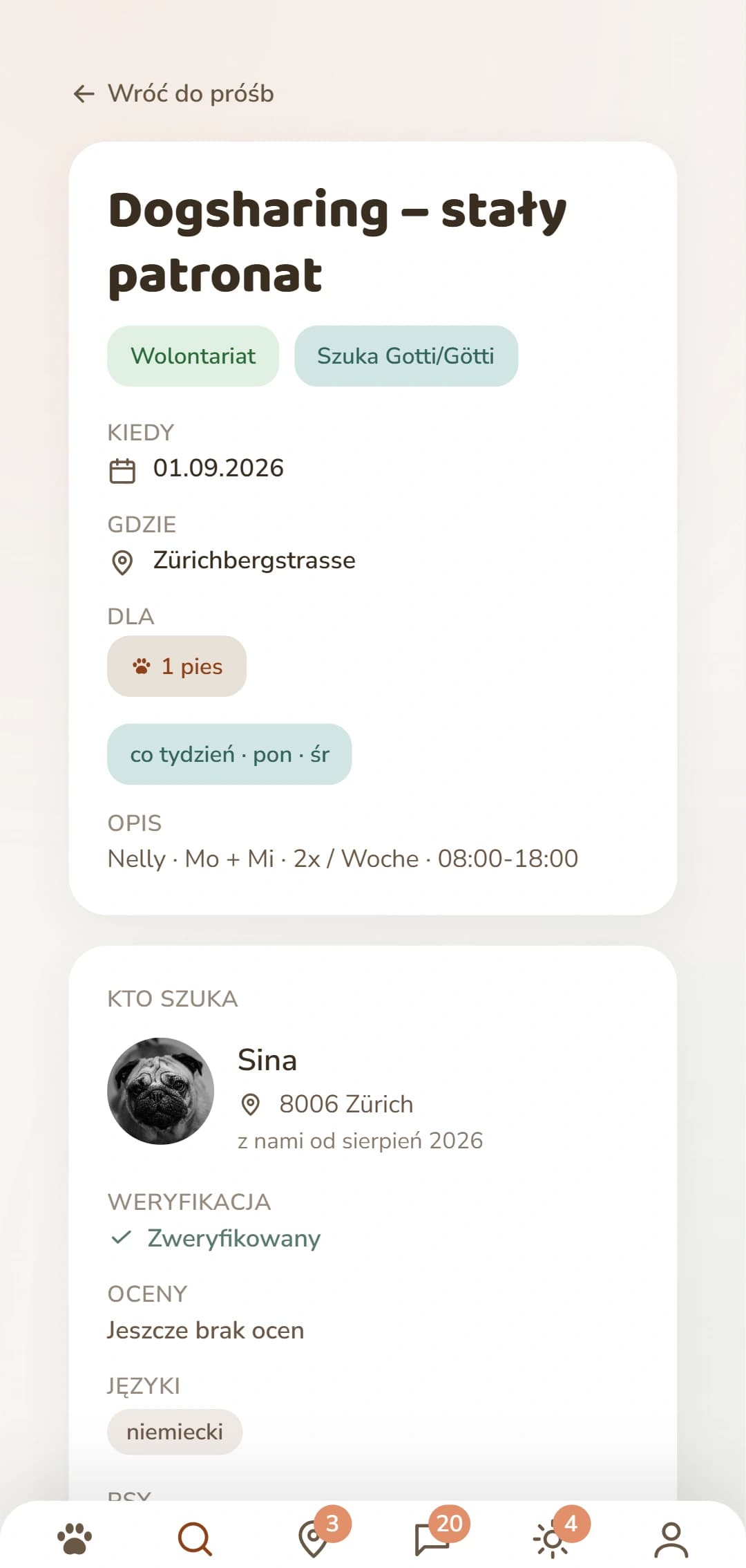 Ogłoszenie Dogsharing w szczegółach: okres, miejsce i kto za nim stoi