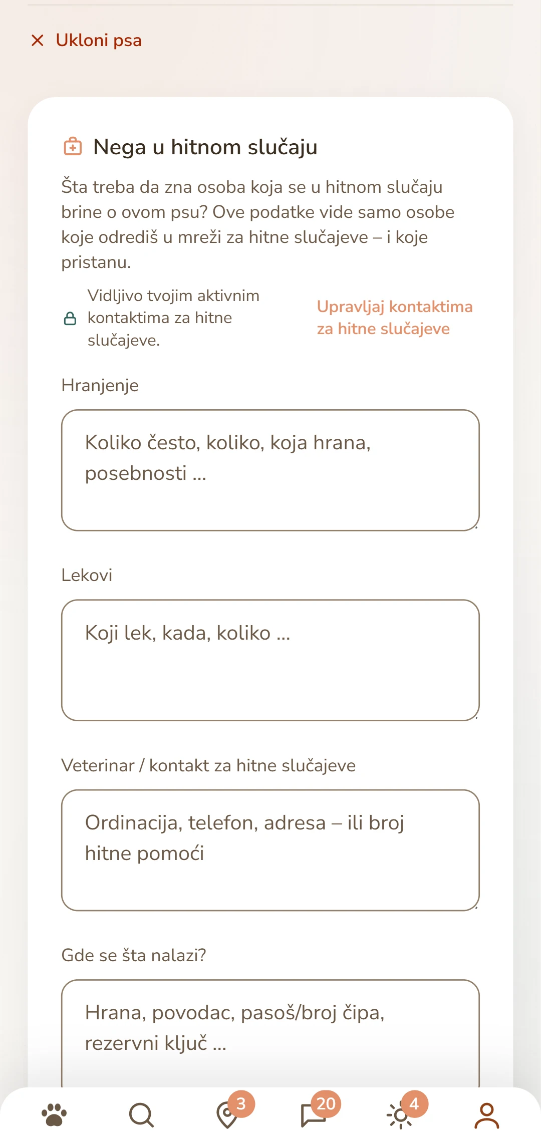 List nege za psa: hranjenje, lekovi, veterinar