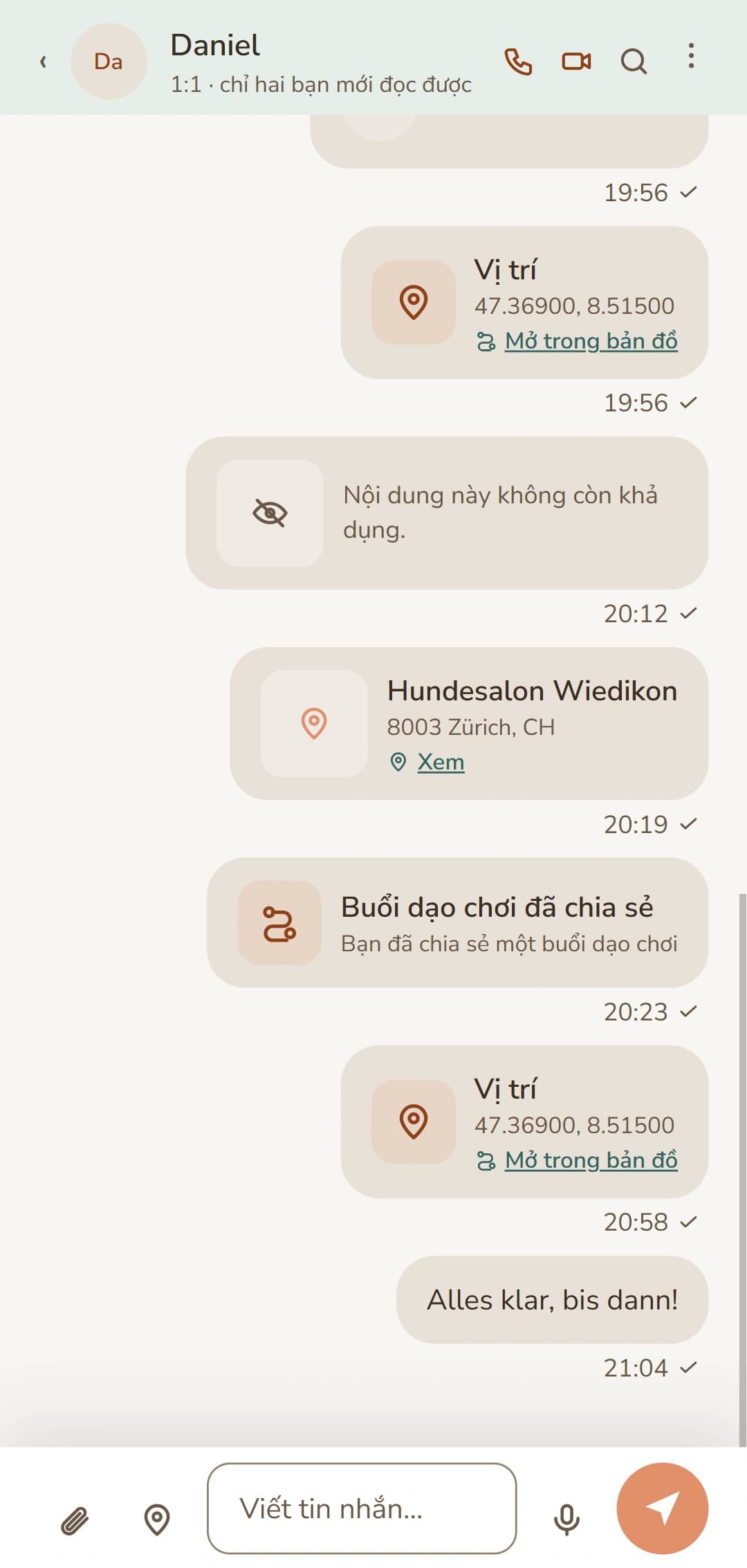 Một cuộc trò chuyện đang mở: toàn bộ lịch sử trong một cái nhìn